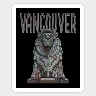 Lion’s Gate Bridge Statue, Vancouver Magnet